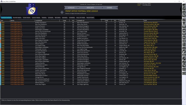 Screenshot 2 of Front Office Football Nine