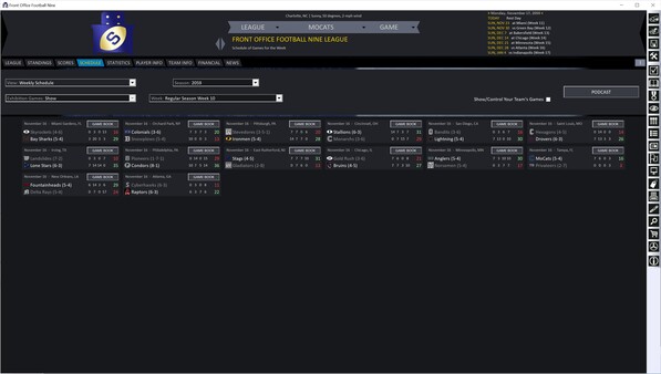 Screenshot 8 of Front Office Football Nine