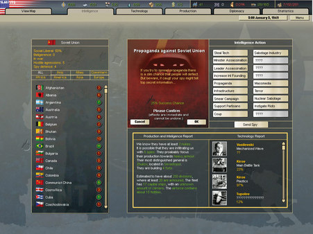 Screenshot 3 of Hearts of Iron 2 Complete