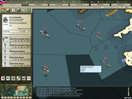 Screenshot 6 of Hearts of Iron 2 Complete