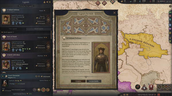 Screenshot 4 of Crusader Kings III: Legends of the Dead