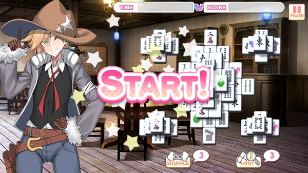 Screenshot 8 of Otoko Cross: Pretty Boys Mahjong Solitaire