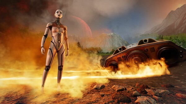 Screenshot 1 of Stranded: Alien Dawn - Robots and Guardians