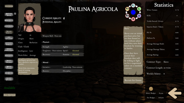 Screenshot 11 of Gladiator Manager