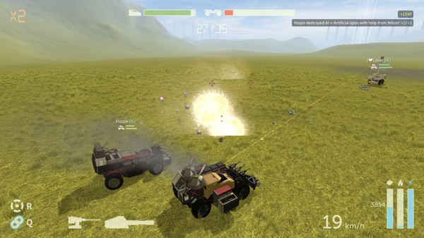 Screenshot 1 of Scraps: Modular Vehicle Combat