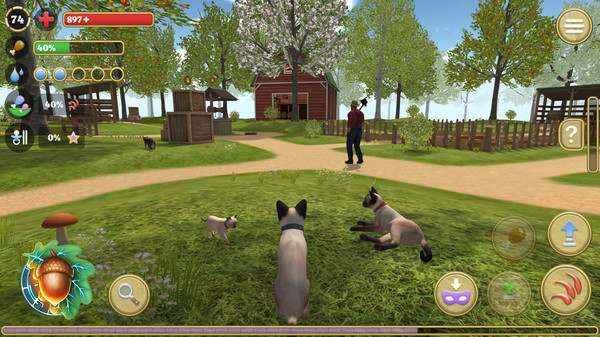 Screenshot 1 of Cat Simulator : Animals on Farm