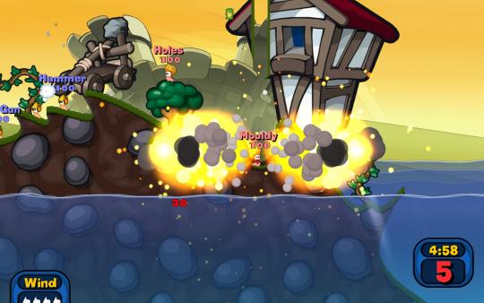 Screenshot 1 of Worms Reloaded