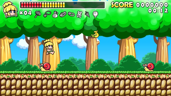 Screenshot 1 of Wonder Boy Returns Remix