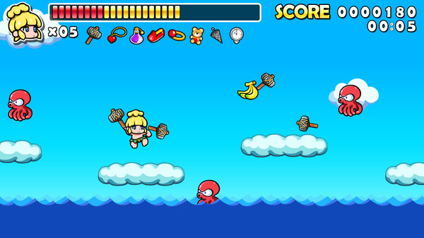 Screenshot 2 of Wonder Boy Returns Remix