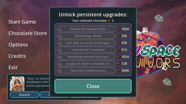 Screenshot 8 of Cozy Space Survivors