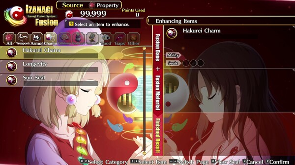 Screenshot 3 of Touhou Genso Wanderer -FORESIGHT-