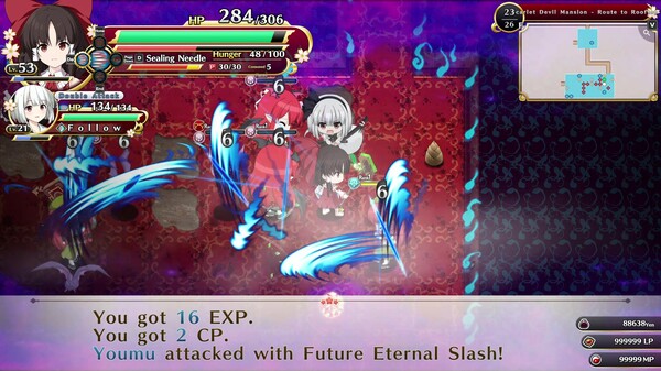 Screenshot 10 of Touhou Genso Wanderer -FORESIGHT-