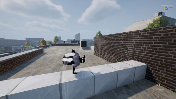 Screenshot 2 of Rooftops & Alleys: The Parkour Game