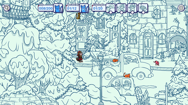 Screenshot 3 of Hidden Cats in Santa's Realm