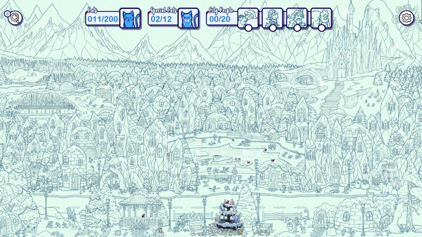 Screenshot 5 of Hidden Cats in Santa's Realm