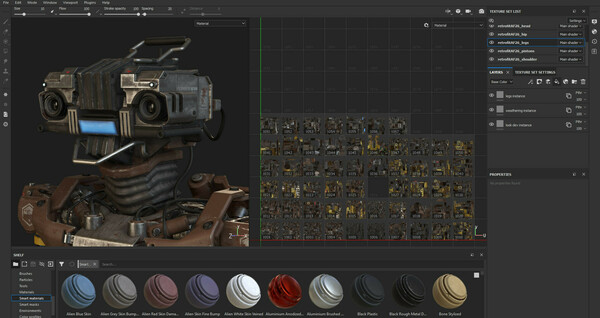 Screenshot 3 of Substance 3D Painter 2024