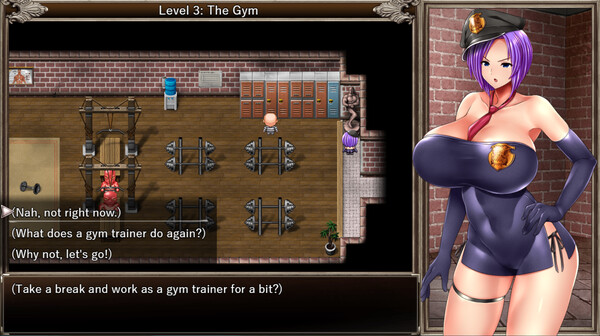 Screenshot 2 of Karryn's Prison - Gym Trainer Side Job