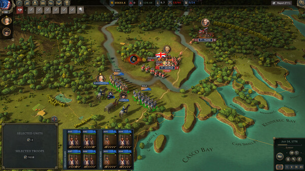 Screenshot 2 of Ultimate General: American Revolution