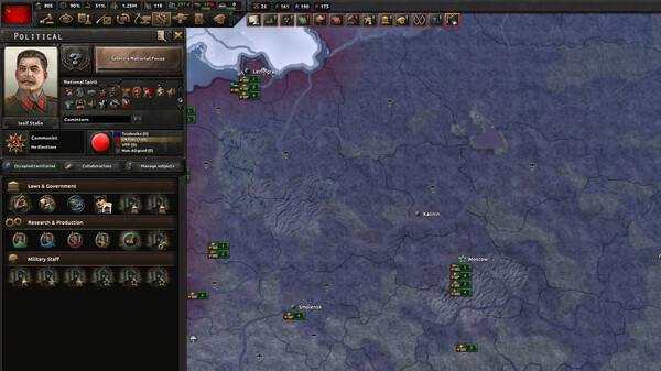 Screenshot 4 of Hearts of Iron IV: Content Creator Pack - Soviet Union 2D Art