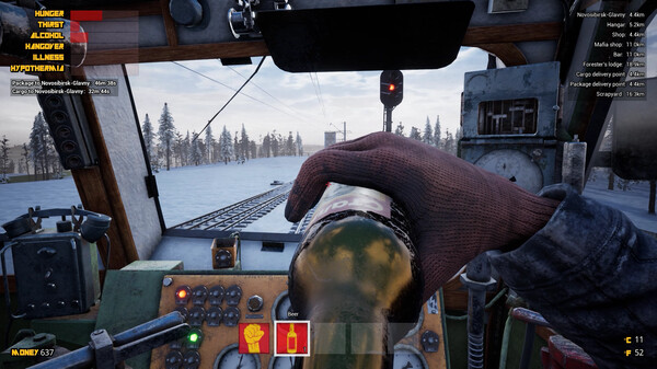 Screenshot 1 of Trans-Siberian Railway Simulator