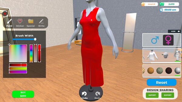 Screenshot 2 of Clothing Store Simulator