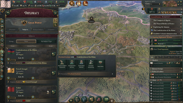 Screenshot 4 of Victoria 3: Sphere of Influence