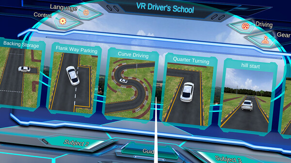 Screenshot 1 of VR Driver School