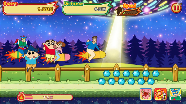 Screenshot 4 of CRAYON SHINCHAN The Storm Called! FLAMING KASUKABE RUNNER!!