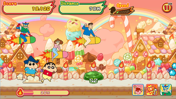 Screenshot 5 of CRAYON SHINCHAN The Storm Called! FLAMING KASUKABE RUNNER!!