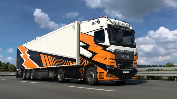 Screenshot 1 of Euro Truck Simulator 2 - Modern Lines Paint Jobs Pack