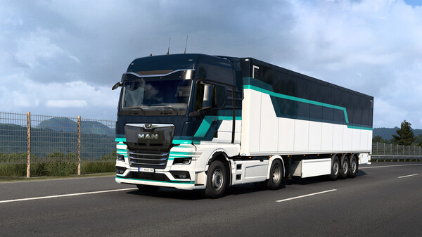 Screenshot 2 of Euro Truck Simulator 2 - Modern Lines Paint Jobs Pack