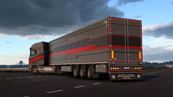 Screenshot 3 of Euro Truck Simulator 2 - Modern Lines Paint Jobs Pack