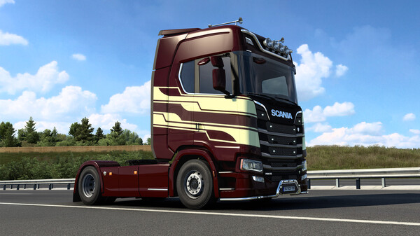 Screenshot 9 of Euro Truck Simulator 2 - Modern Lines Paint Jobs Pack