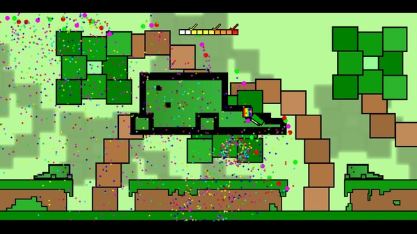 Screenshot 2 of Rubber Ducky and the Rainbow Gun