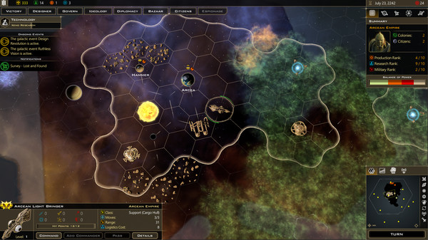 Screenshot 1 of Galactic Civilizations III: Crusade Expansion Pack