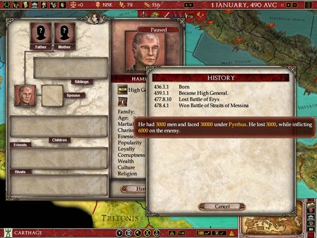 Screenshot 1 of Europa Universalis: Rome - Gold Edition