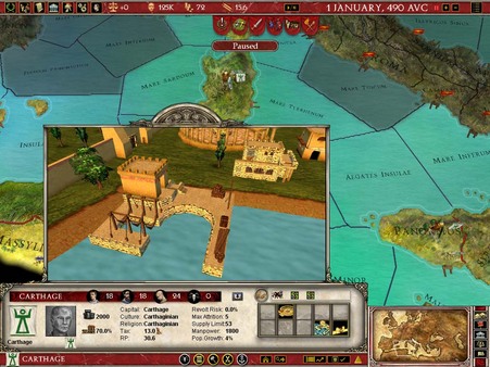 Screenshot 3 of Europa Universalis: Rome - Gold Edition