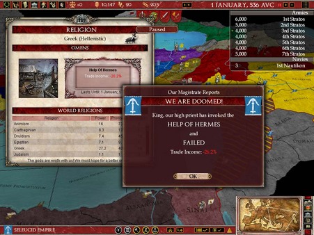 Screenshot 5 of Europa Universalis: Rome - Gold Edition