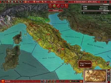 Screenshot 9 of Europa Universalis: Rome - Gold Edition