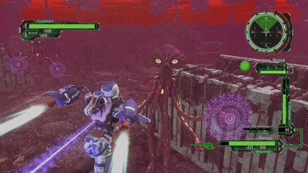 Screenshot 9 of EARTH DEFENSE FORCE 6