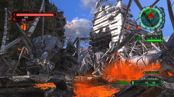 Screenshot 6 of EARTH DEFENSE FORCE 6