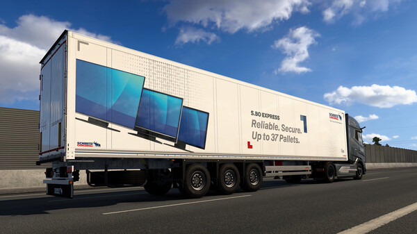 Screenshot 16 of Euro Truck Simulator 2 - Schmitz Cargobull Trailer Pack