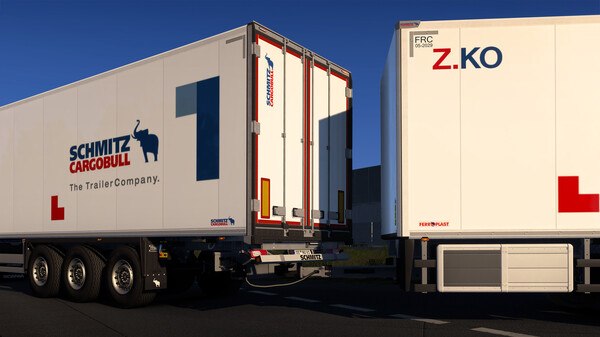 Screenshot 5 of Euro Truck Simulator 2 - Schmitz Cargobull Trailer Pack