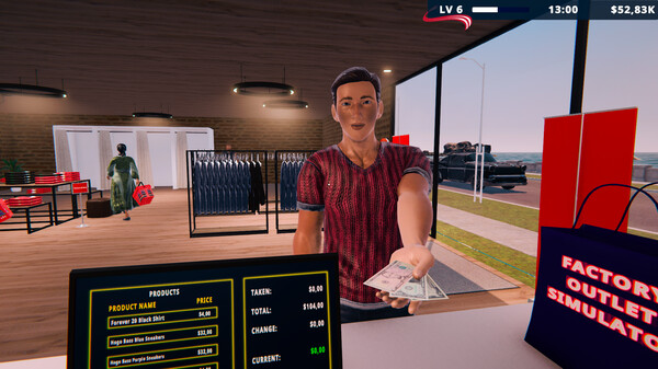 Screenshot 1 of Factory Outlet Simulator