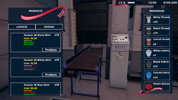 Screenshot 2 of Factory Outlet Simulator