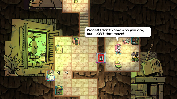 Screenshot 8 of Arranger: A Role-Puzzling Adventure