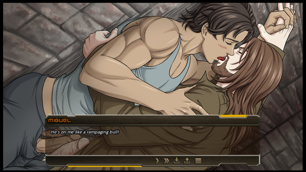 Screenshot 11 of Alpha Hole Prison - A Yaoi, Gay, Bara Visual Novel