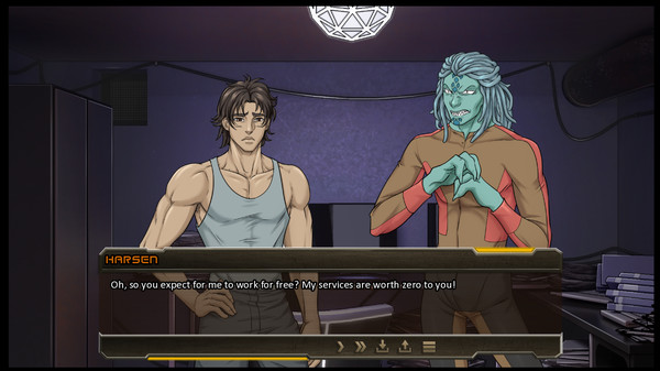 Screenshot 16 of Alpha Hole Prison - A Yaoi, Gay, Bara Visual Novel