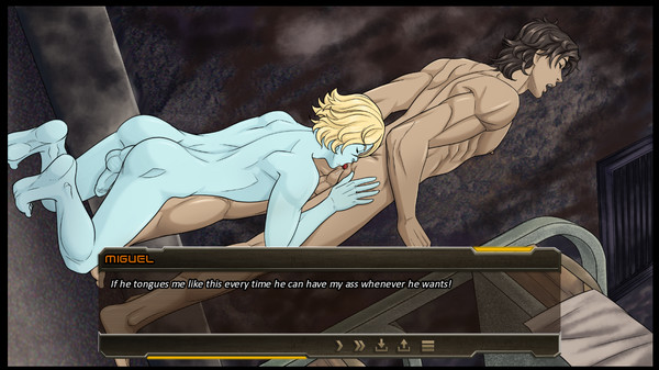 Screenshot 4 of Alpha Hole Prison - A Yaoi, Gay, Bara Visual Novel