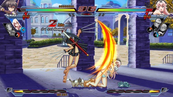 Screenshot 10 of Nitroplus Blasterz: Heroines Infinite Duel